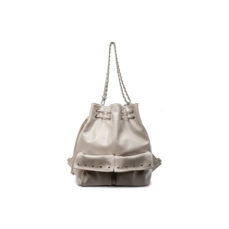 Single Warehouse PU Shoulder Bag Regular Women's Multicolor-12