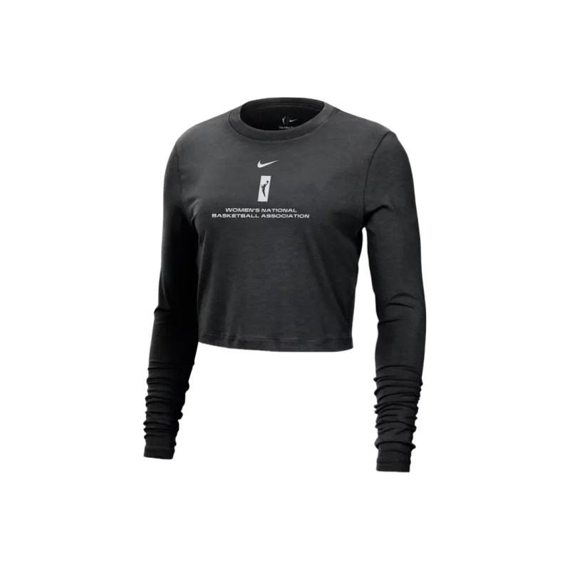 Nike Team 13 Women's Nike Wnba Cropped Long Sleeve T Shirt-0