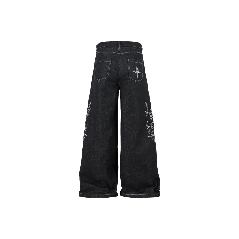 TREND ST Jeans Unisex Black-2