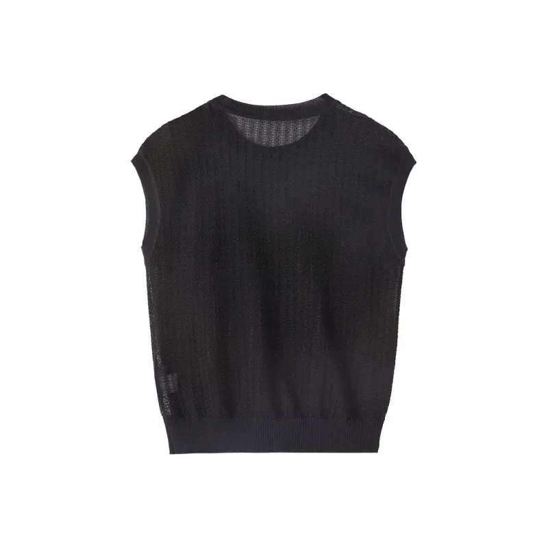 XIANGYING Knitwear Women's Black-1