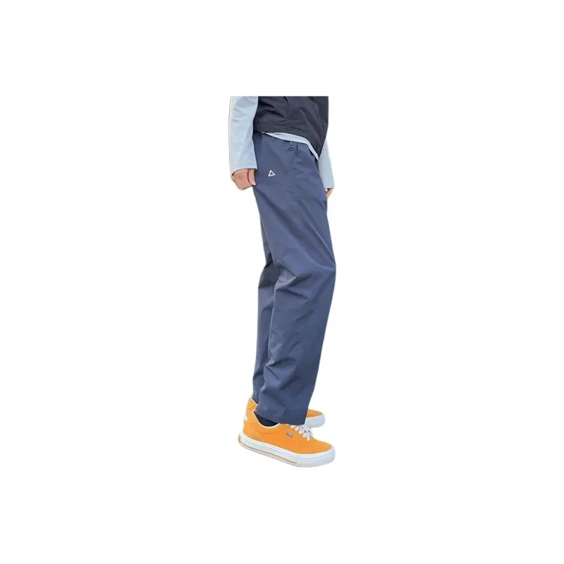 DARK HORSE Casual Pants Unisex Navy Blue-1