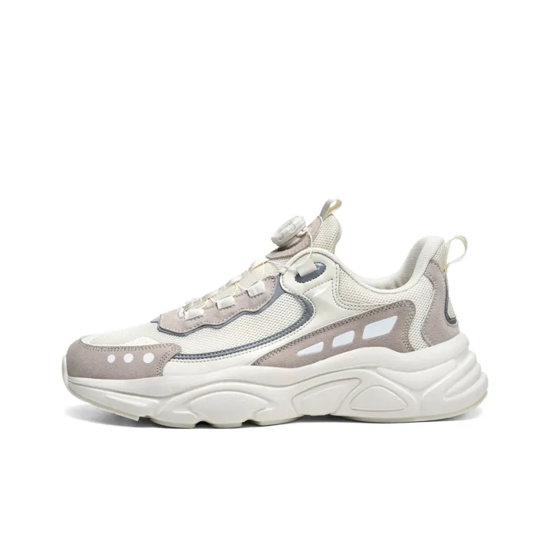 Kuding Cushioning, Slip Resistant, Abrasion Resistant, Moisture Wicking, Lightweight Low Top Chunky Sneakers Unisex-0