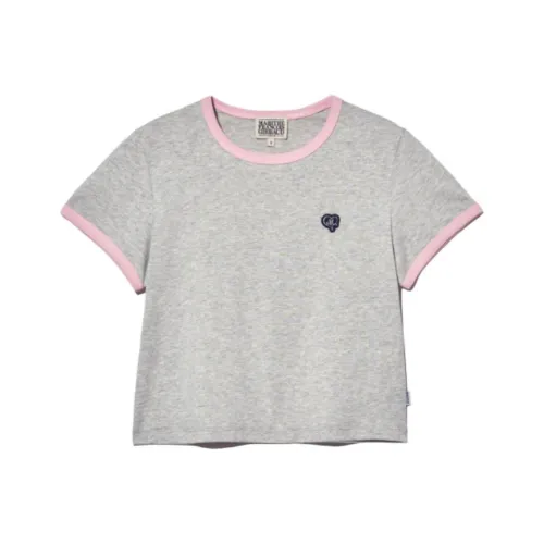 MARITHE FRANCOIS GIRBAUD Regular T Shirt Women's Heather Gray
