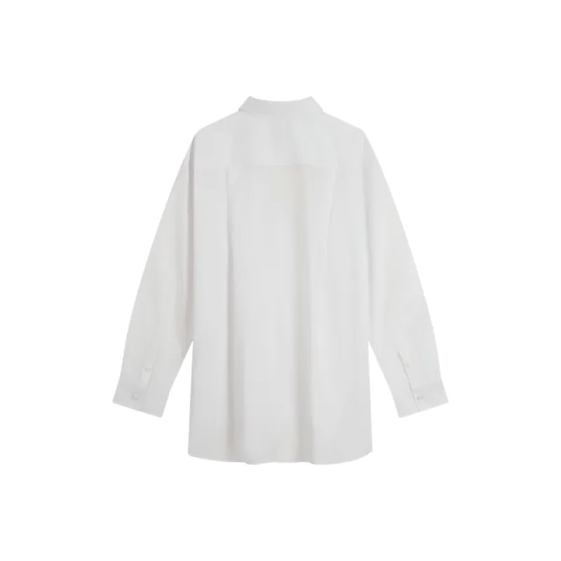 CALVIN KLEIN Shirt Women's YAA Moon White-1