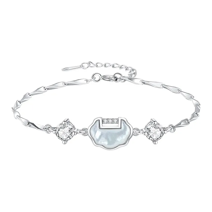Ascending S925 Silver Bracelets Women's-0