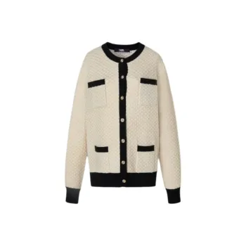 KARL LAGERFELD FW22 Knitwear Korean Style Women's Black