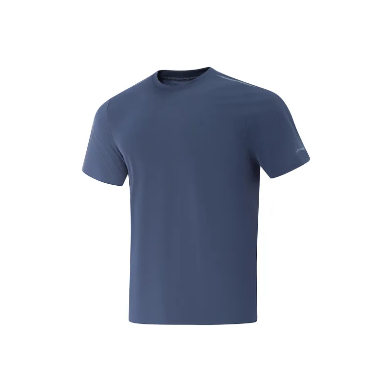 LiNing Fitness Series T Shirt Men's Twilight Indigo-0