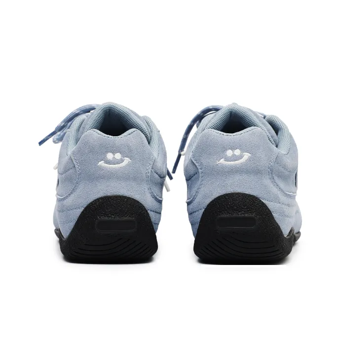 Angelmi Abrasion Resistant Slip Resistant Low Top Casual Shoes Unisex Blue-3