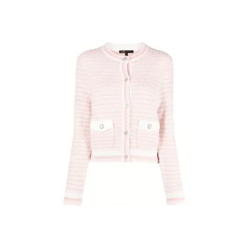 Maje Round neck Button up Cardigan