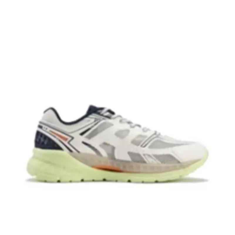 361° Cushioning, Wear Resistant Low Top Running Shoes Men's Black White Green-1