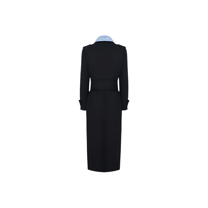 IDPAN Coats Women's Navy Blue-1