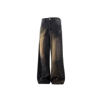 ALI THE FOX Jeans Unisex Carbon Black