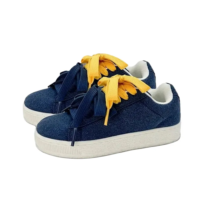 Anime Story Slip Resistant, Abrasion Resistant, Lightweight, Breathable Low Top Skateboard Shoes Unisex Navy Blue-12