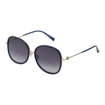 MaxMara Metal Butterfly Sunglasses Unisex Blue
