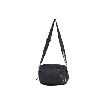 CRUMPLER Polyester Crossbody Bag, Shoulder Bag Unisex Black/Pink