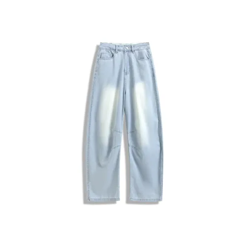 FOREST LIBRARY Jeans Unisex Ice Blue