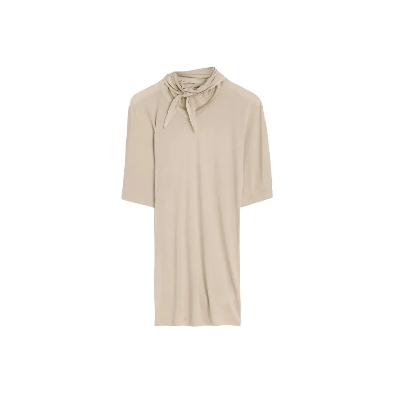 Lemaire Short Sleeve With Foulard T shirt-0