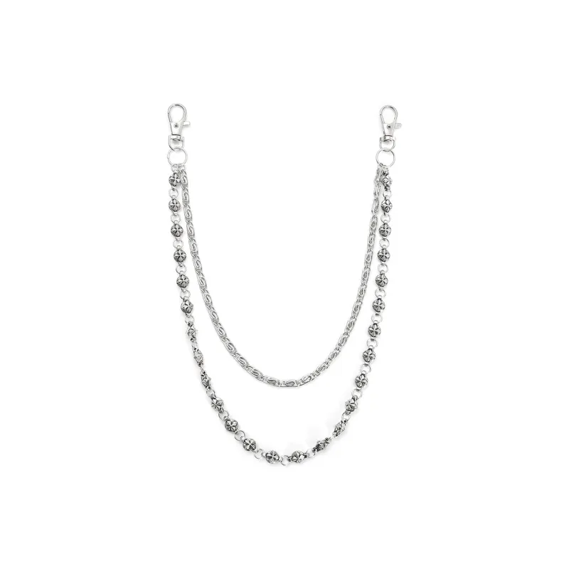 CENTURY&KINDLE Metal Pants Chains Unisex-0