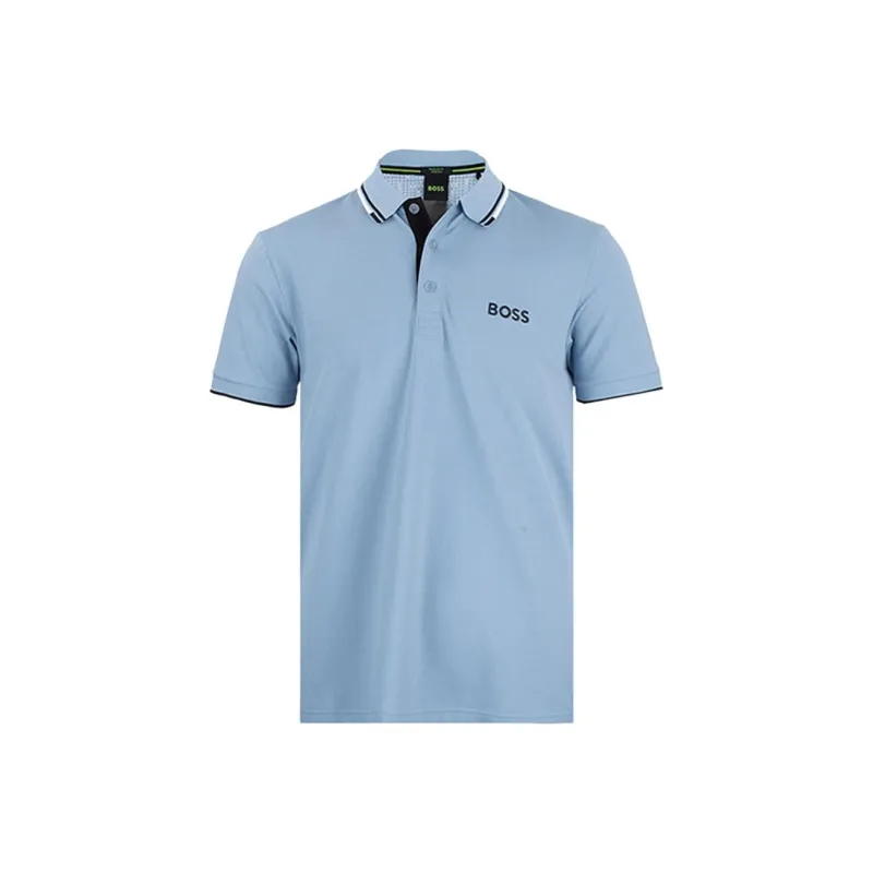 Boss Contrast logo Polo Shirt-0