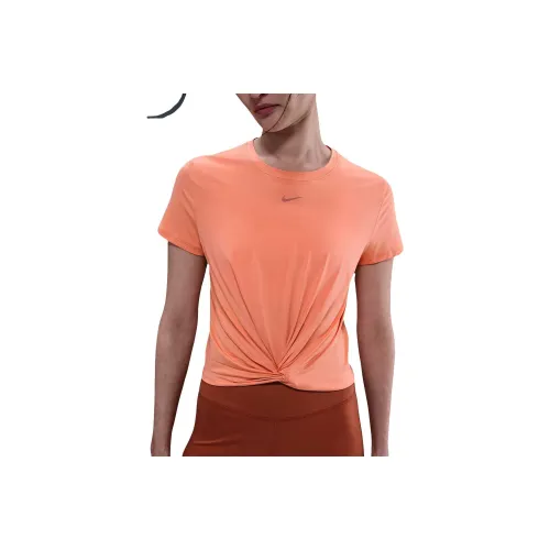 Nike Regular T Shirt Women's Apricot