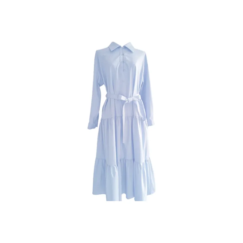 Dajia Poetry Long Sleeved Dress Women's-0