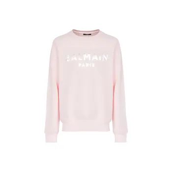 BALMAIN Sweatshirts Men Light Pink