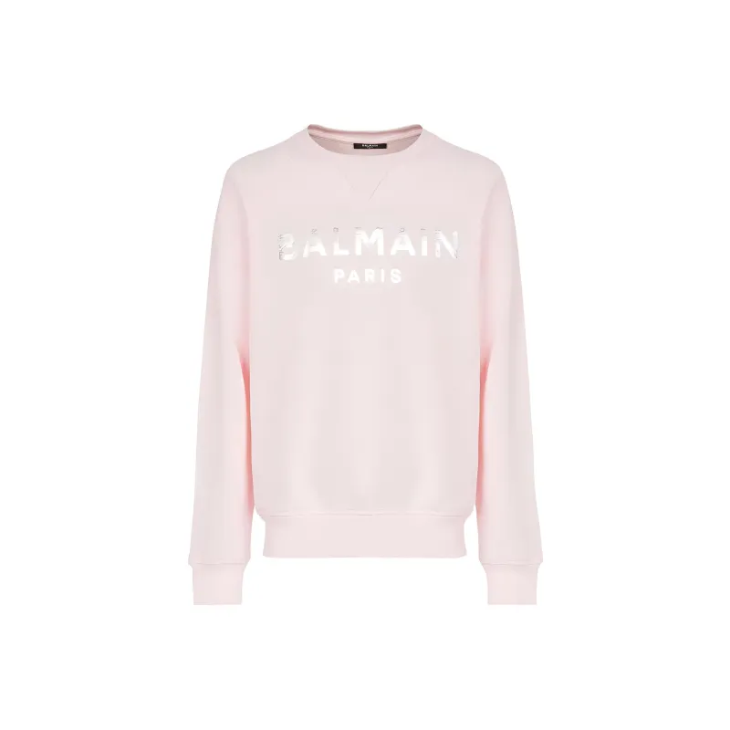 BALMAIN Sweatshirts Men Light Pink-0