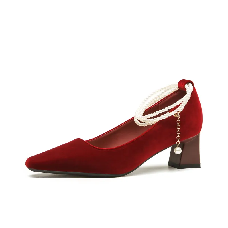KATHRYN WILSON Chunky Heel High Heels Women's-14