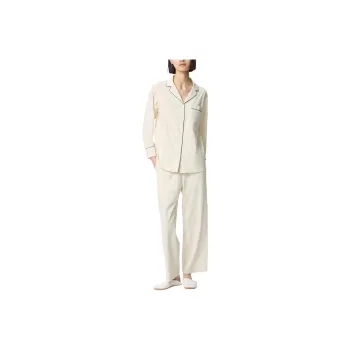 UNIQLO AIRism Pajama Set Women's Ivory
