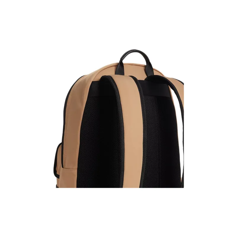 Tommy Hilfiger Recycled Polyester Backpack Small Size Men's Khaki-3