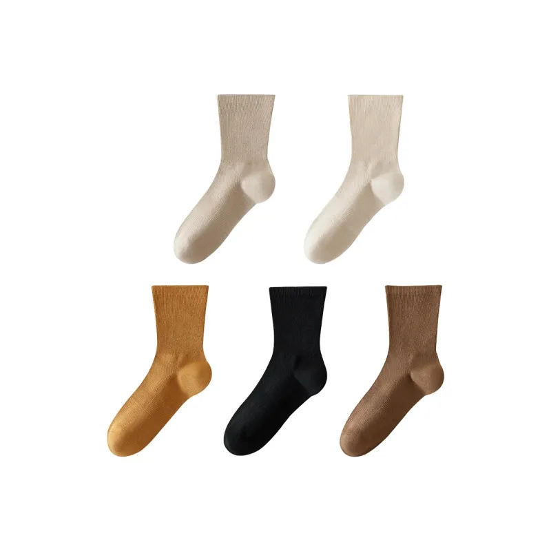 H YXIANG Knee High Socks Women's Combo Set-4