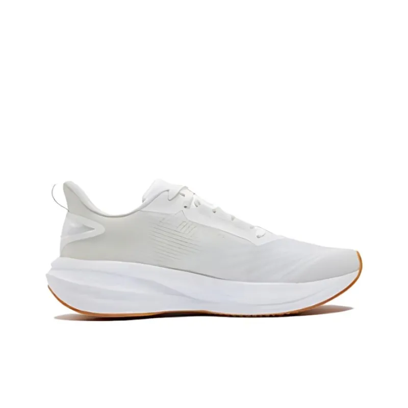 361° Titan CQT Cushioning Abrasion Resistant Breathable Low Top Casual Running Shoes Men's White-2