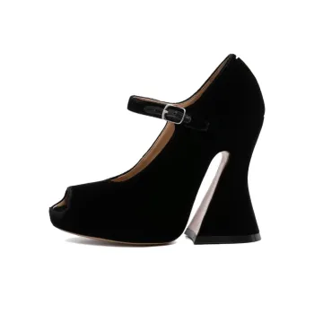 Maison Margiela Spool Heel High Heels Women's Black