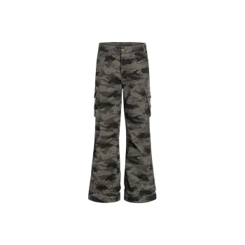 COOLALPACA Casual Pants Unisex Camouflage