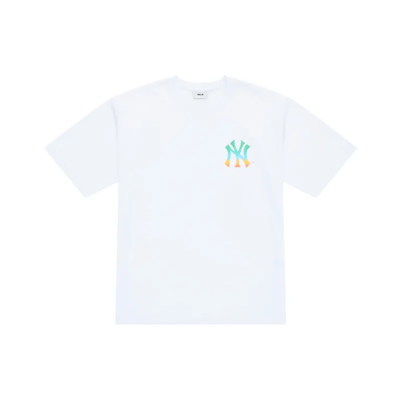 MLB New York Yankees Basic Collection SS25 T Shirt Unisex White-1