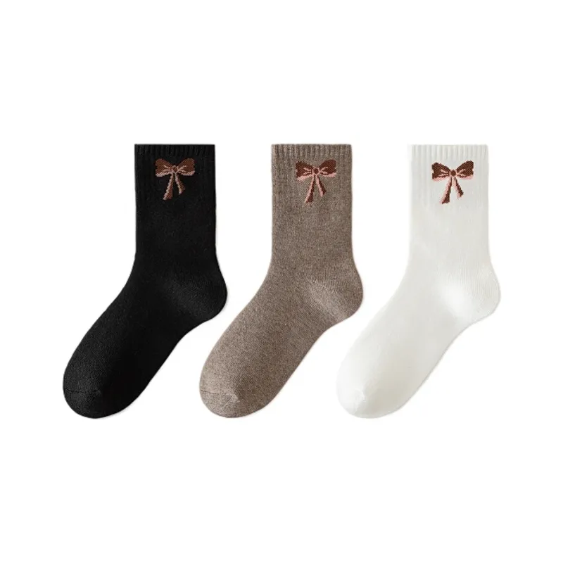 H YXIANG Mid Calf Socks Women's Combo Set-8