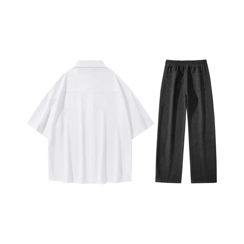 A.X.S.K Shirt Matching Set Unisex-7
