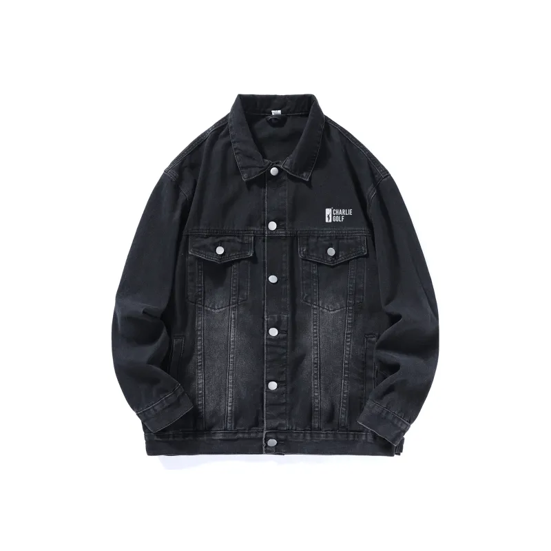 CHARLIE GOLF Denim Jacket Unisex-0