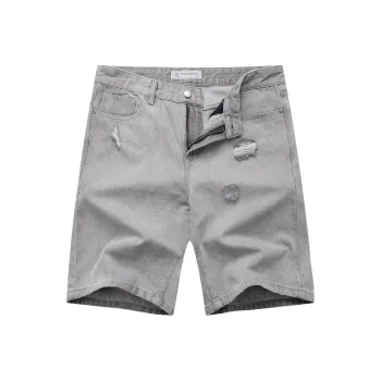 Dance With Wolves Denim Shorts Men's Medium Gray