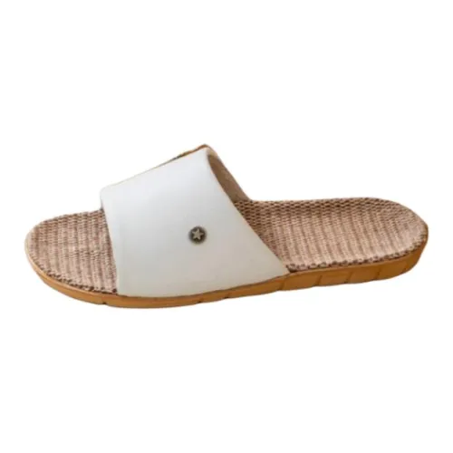 ALPLUME Slippers White, Caramel