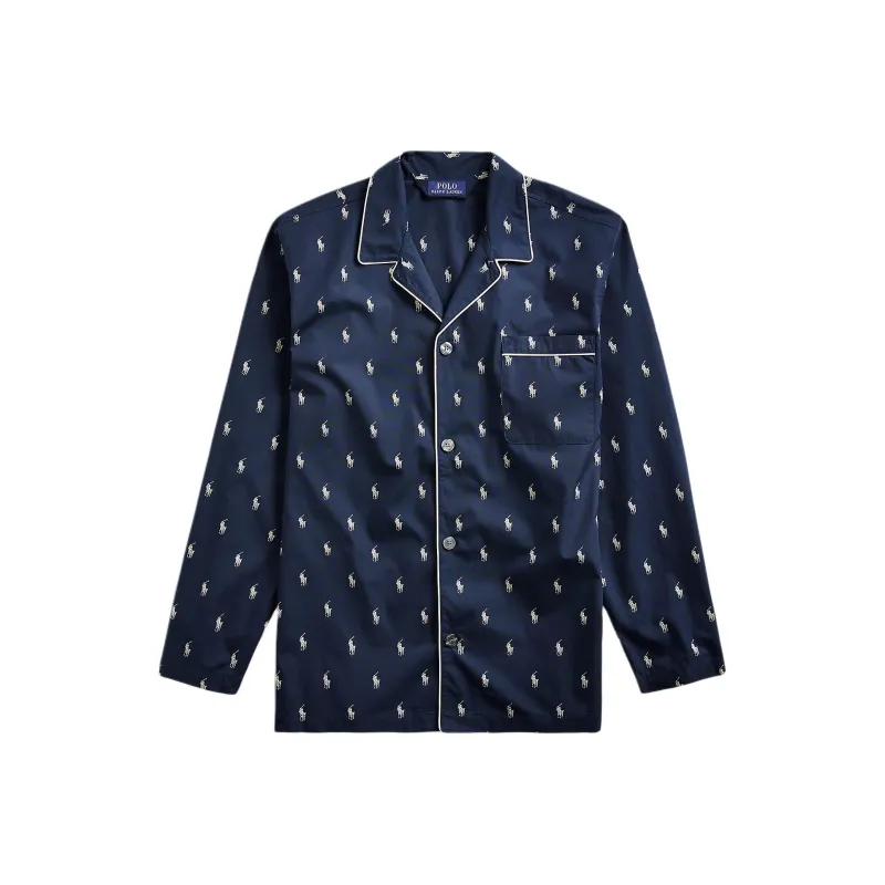 Polo Ralph Lauren Pajama Top Men's Marine Blue-0