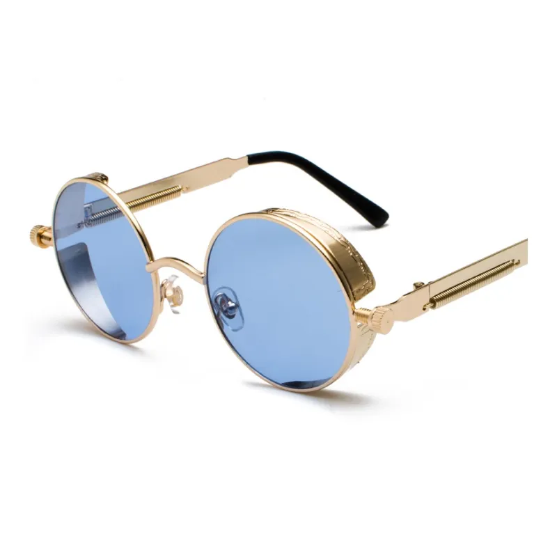 SOMAN Metal Round Sunglasses Unisex-20