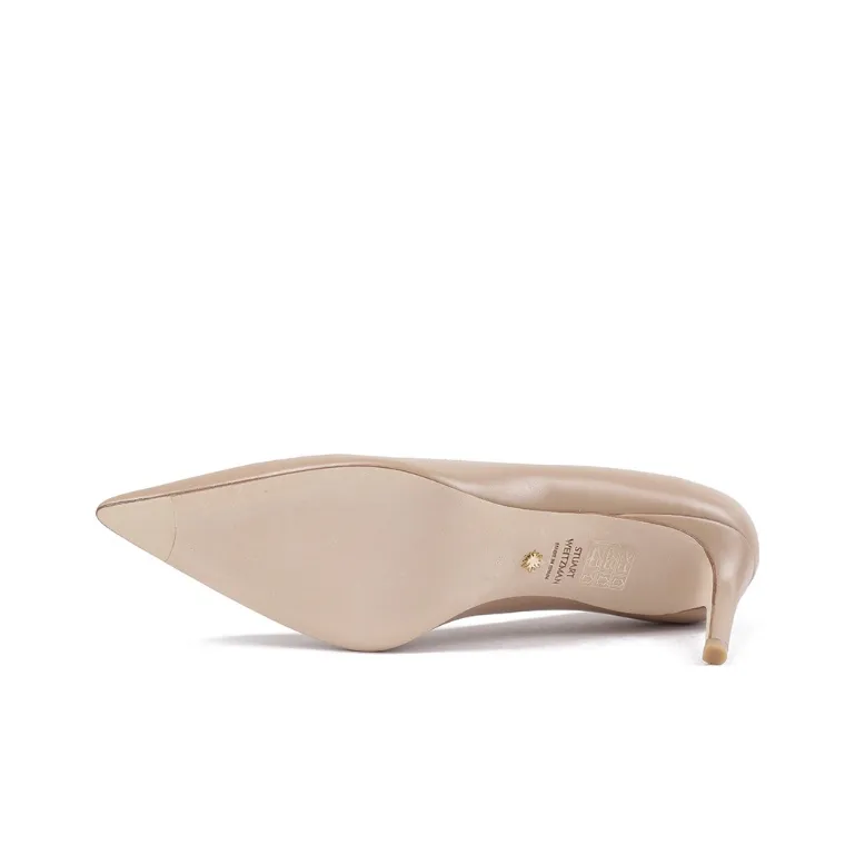 Stuart Weitzman/SW Stuart Slim Heel High Heels 7.5cm Women's Nude-4