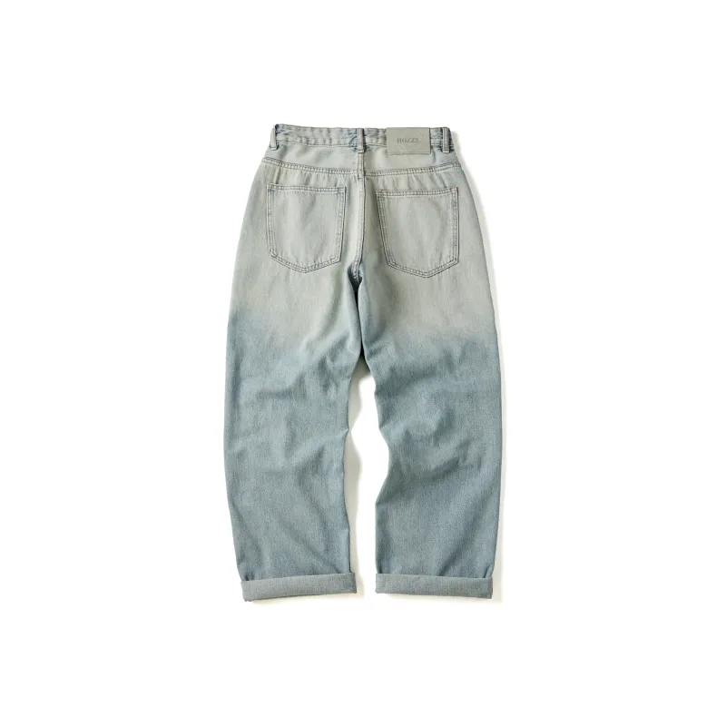 HOZZS Jeans Unisex Light Blue-1