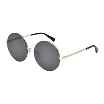 MOSCHINO Metal Round Sunglasses Unisex Gold