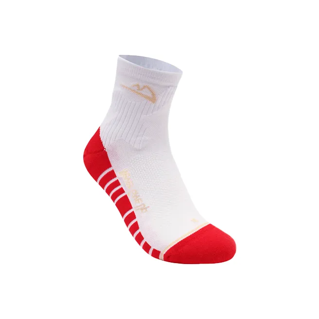 Sonic Cat Mid Calf Socks Unisex Olympic Red-1