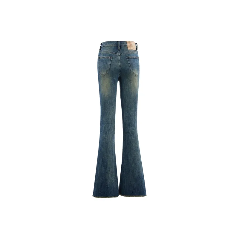 Kazakhstan Jeans Women's Vintage Blue-7