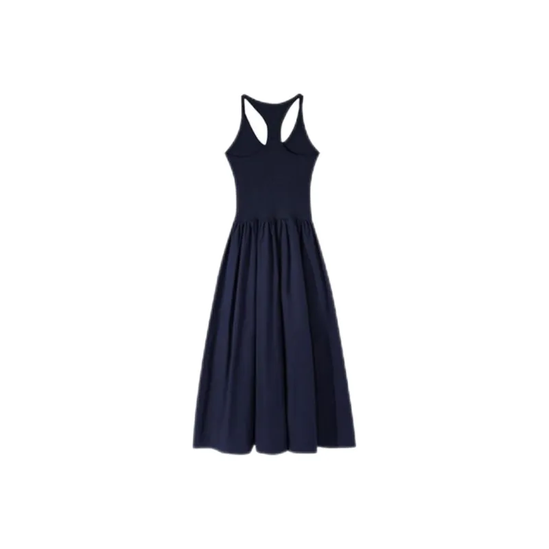 ABBY GODDESS Slip Dress Women's Navy Blue-1