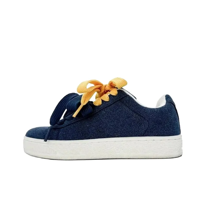 Anime Story Slip Resistant, Abrasion Resistant, Lightweight, Breathable Low Top Skateboard Shoes Unisex Navy Blue-10