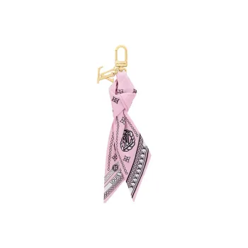 LOUIS VUITTON Metal Bag Accessory Women's Pink